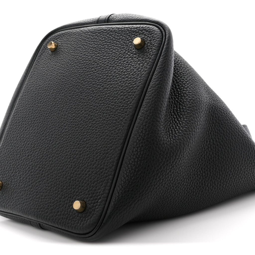 Taurillon Clemence Picotin Lock 22 MM Black