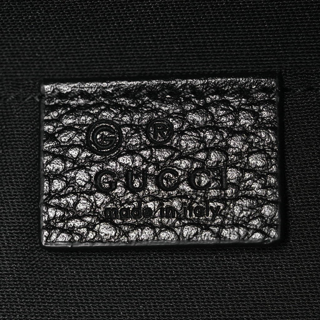 Nylon Monogram Fanny Pack Belt Bag Black