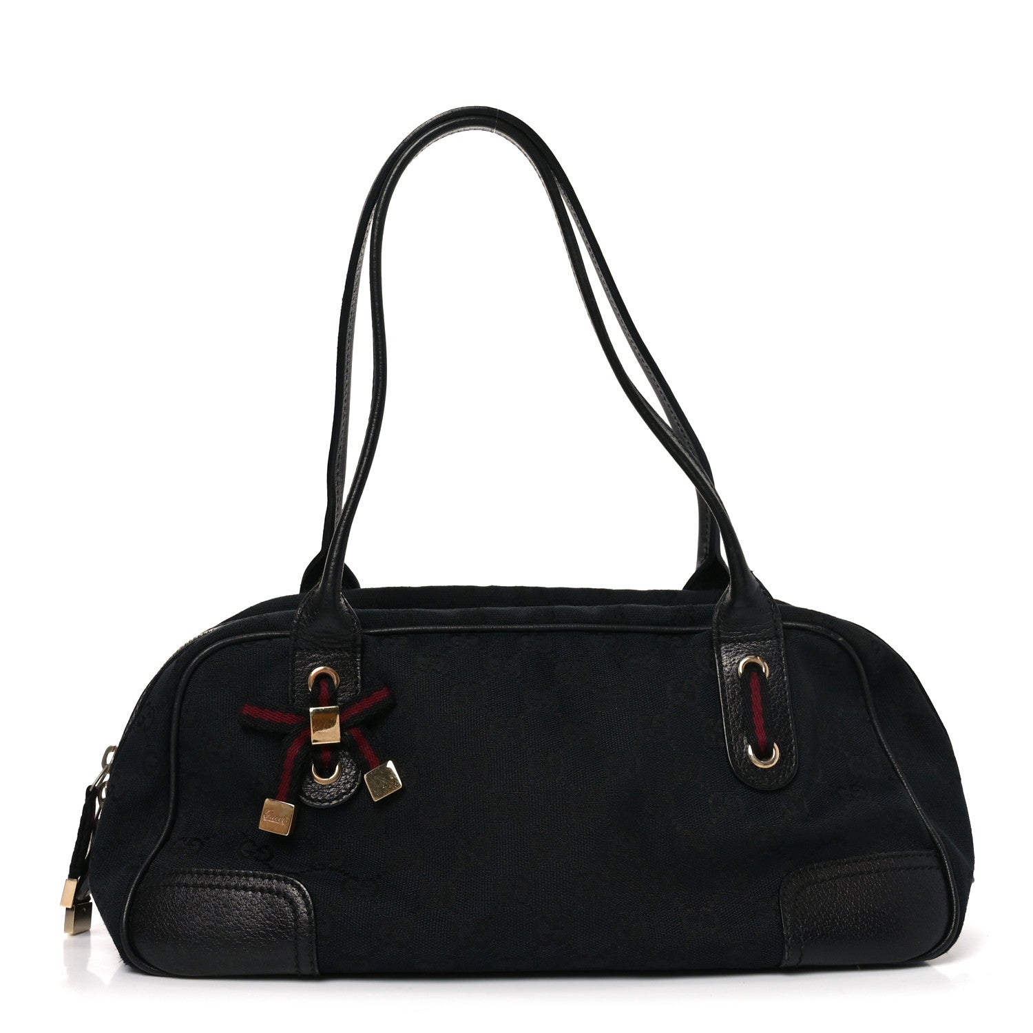 Monogram Small Princy Satchel Black