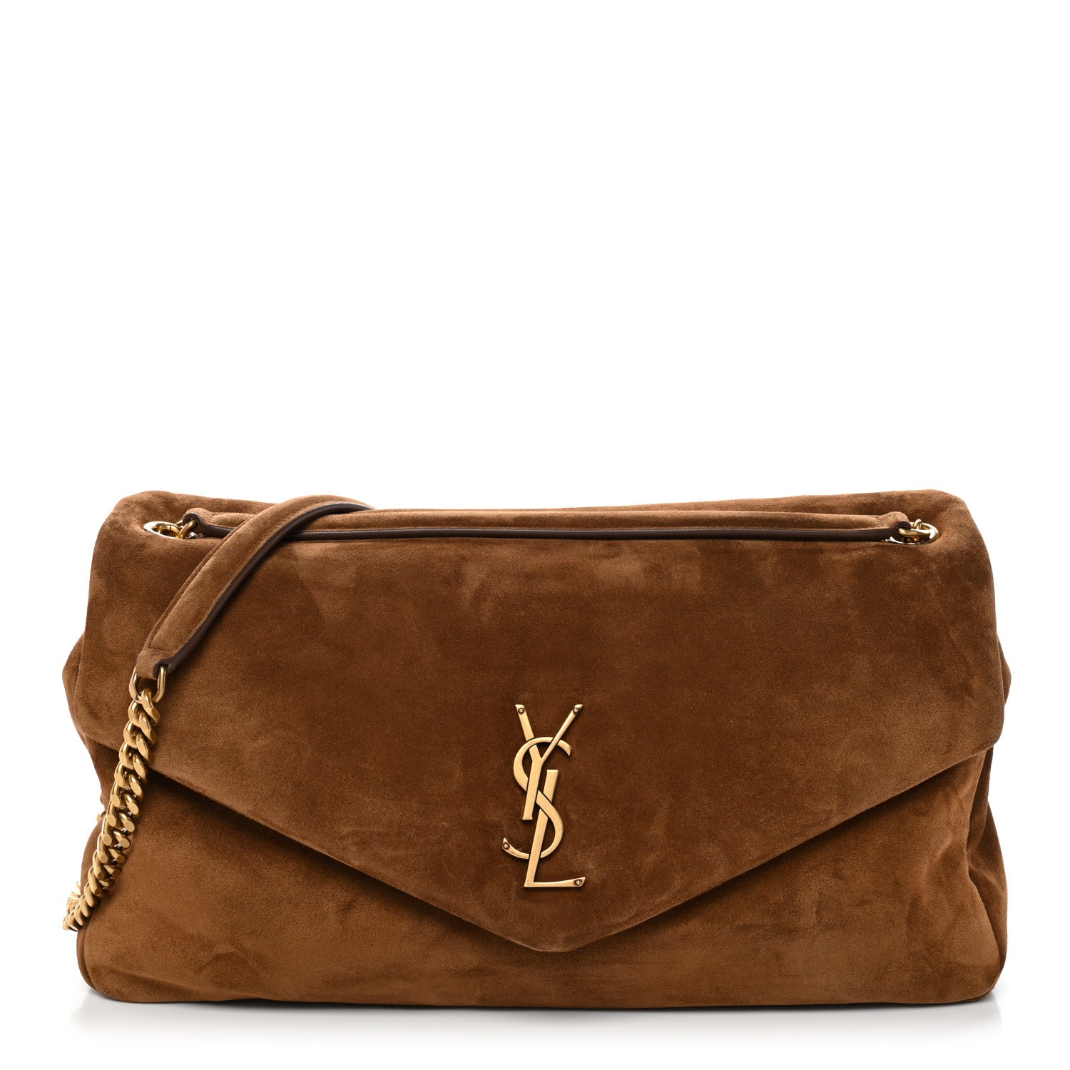 Suede Large Calypso Caramel Cognac