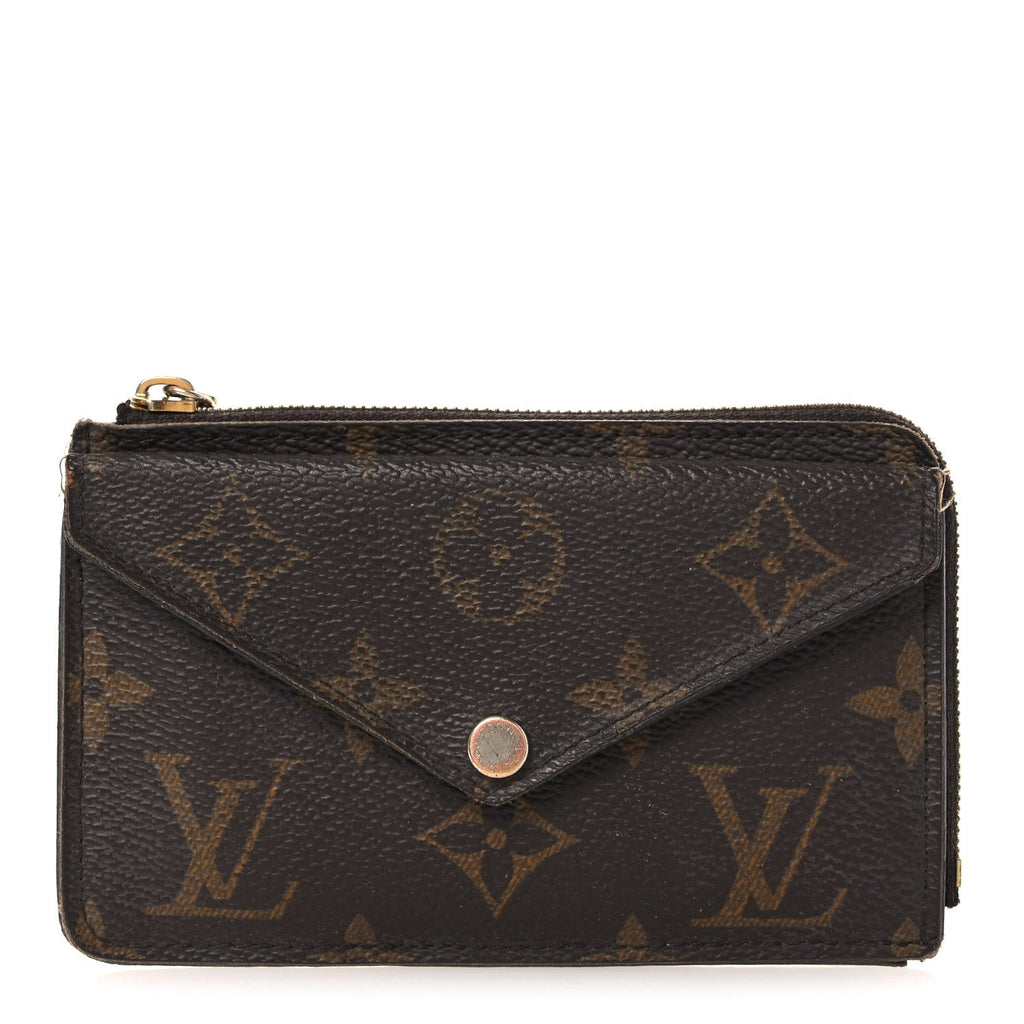 Monogram Recto Verso  Holder Black