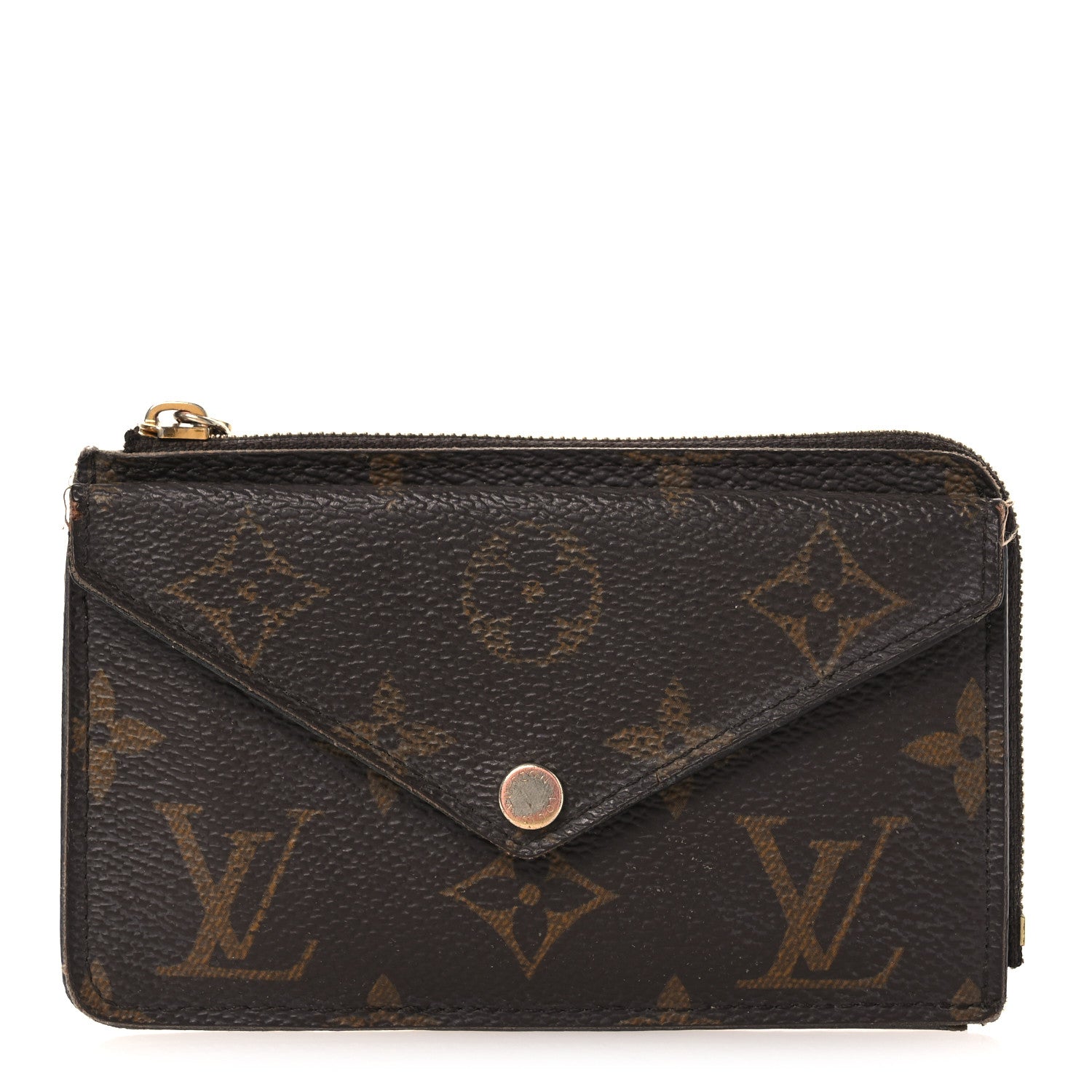 Monogram Recto Verso  Holder Black