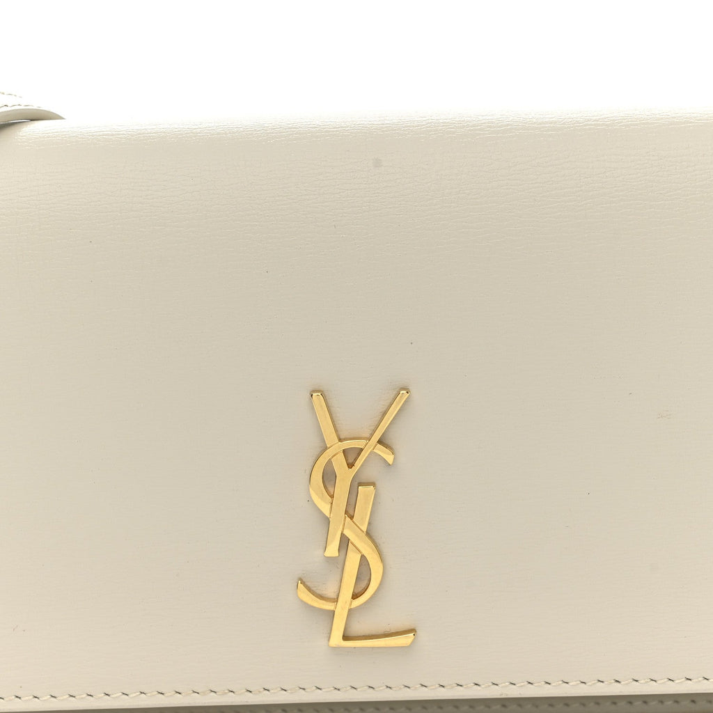 Smooth Calfskin Monogram Phone Holder Crossbody Crema Soft