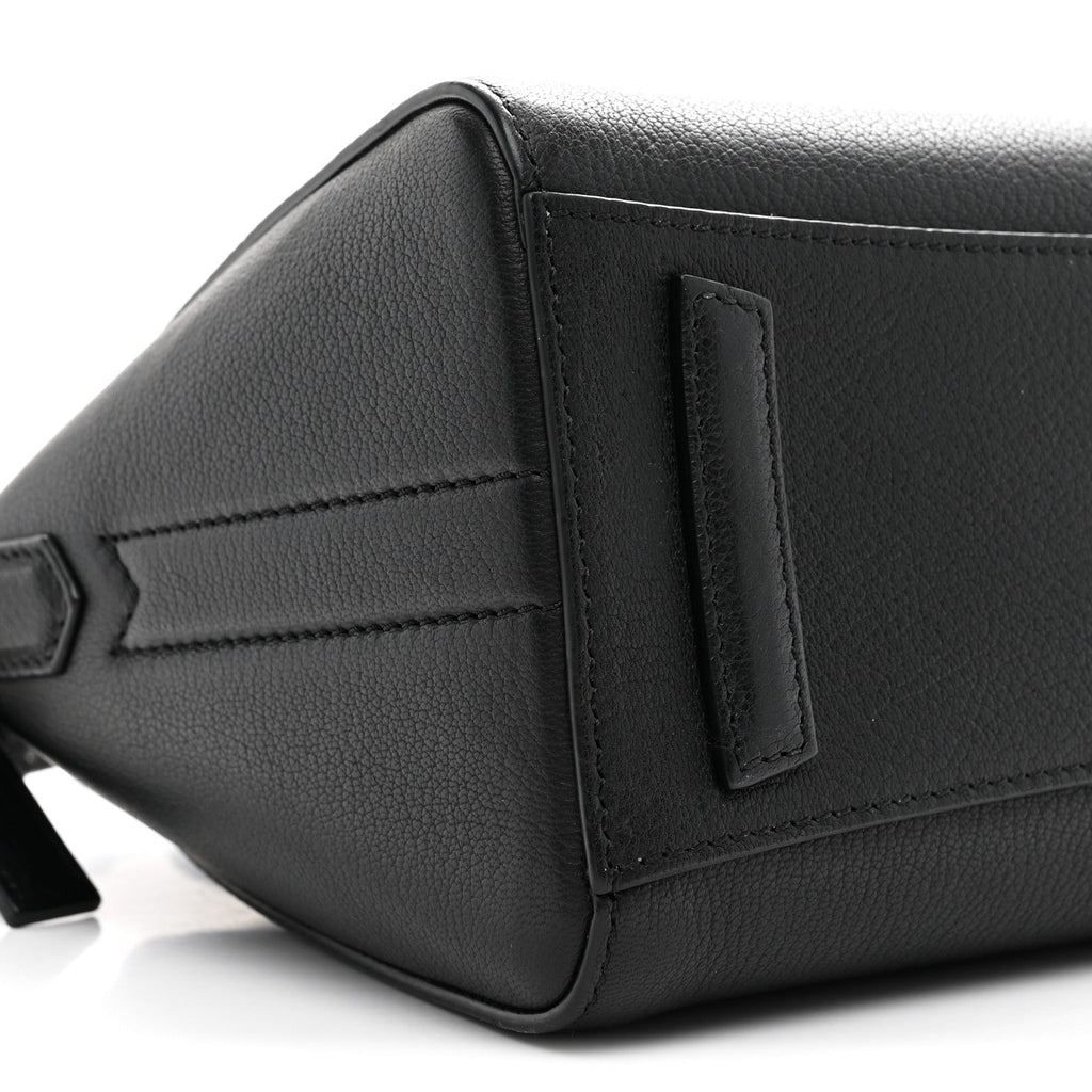 Sugar Goatskin Mini Antigona Black