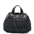 Chanel Shoulder Bag Bubble Tote in Green, Nubuck