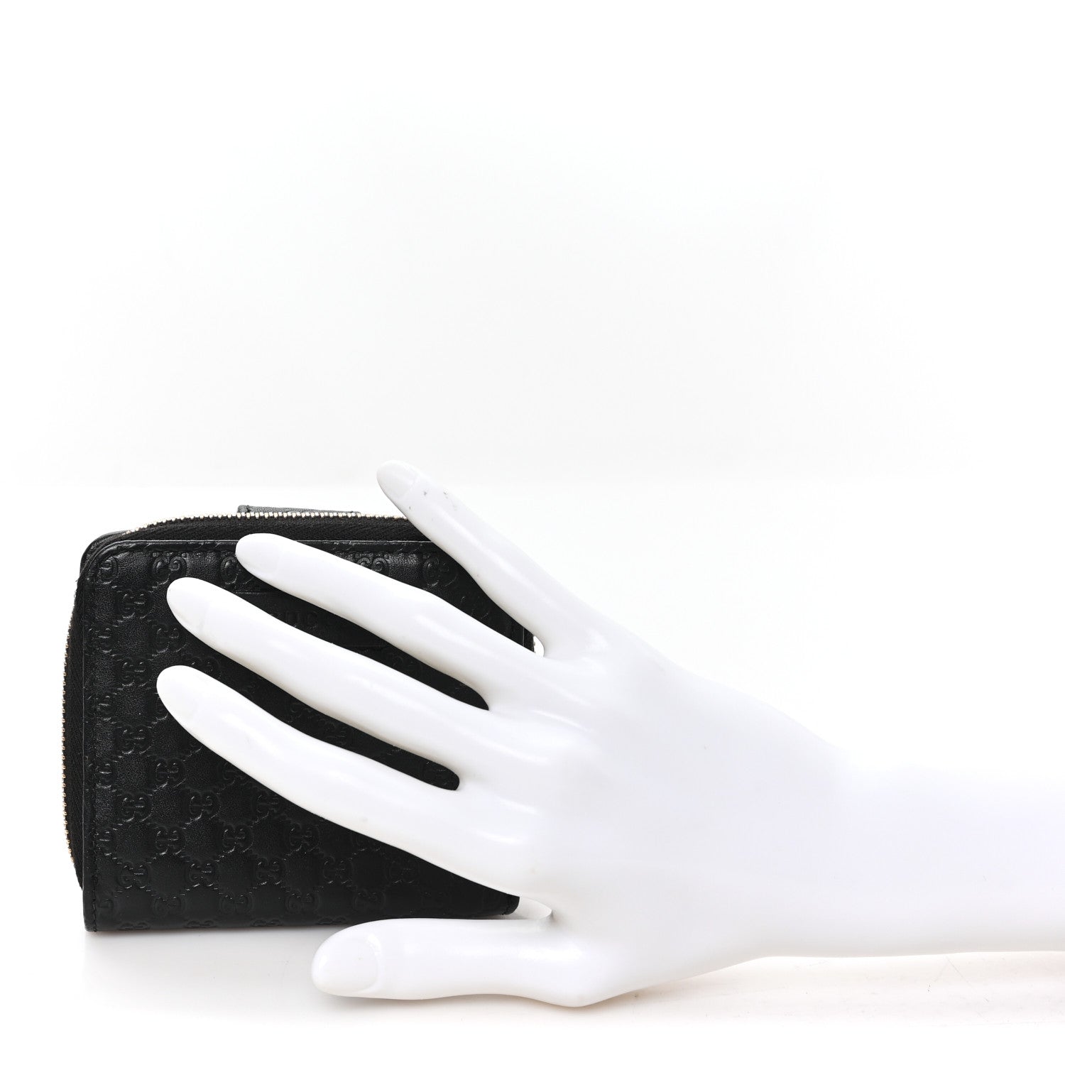 Microguccissima Compact Wallet Black
