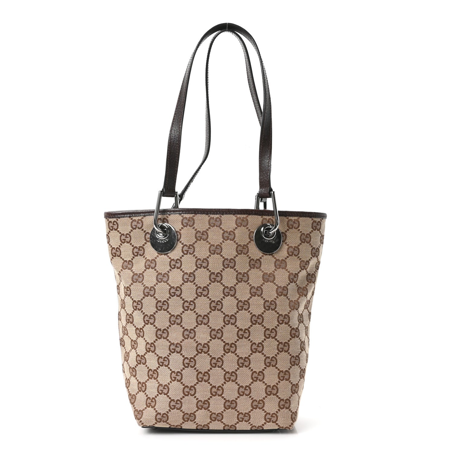 Monogram Small Eclipse Tote Brown