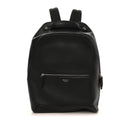 Heavy Grained Calfskin City Backpack Black
