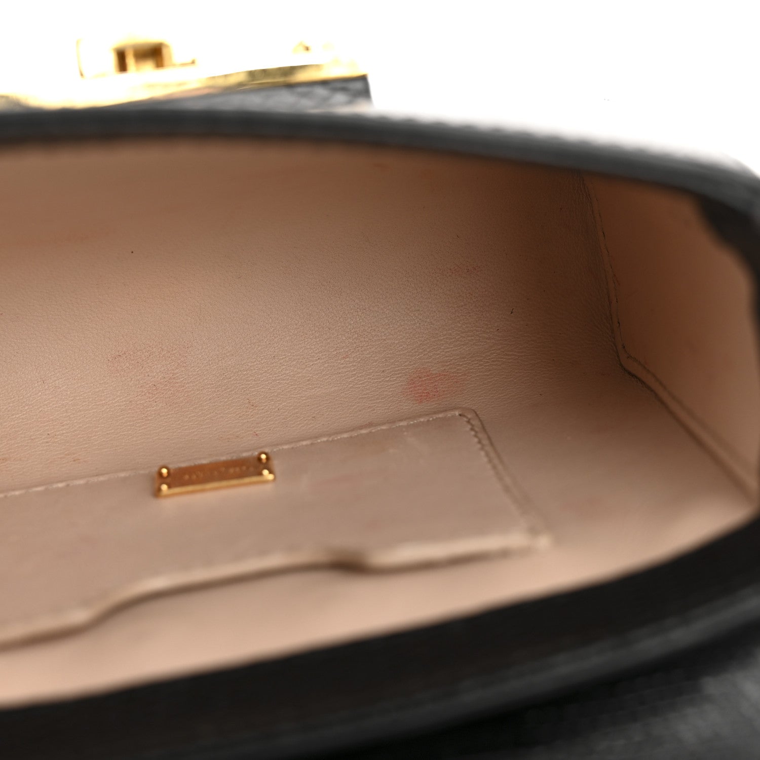 Calfskin Iguana Embossed Mini Lucia Satchel Black