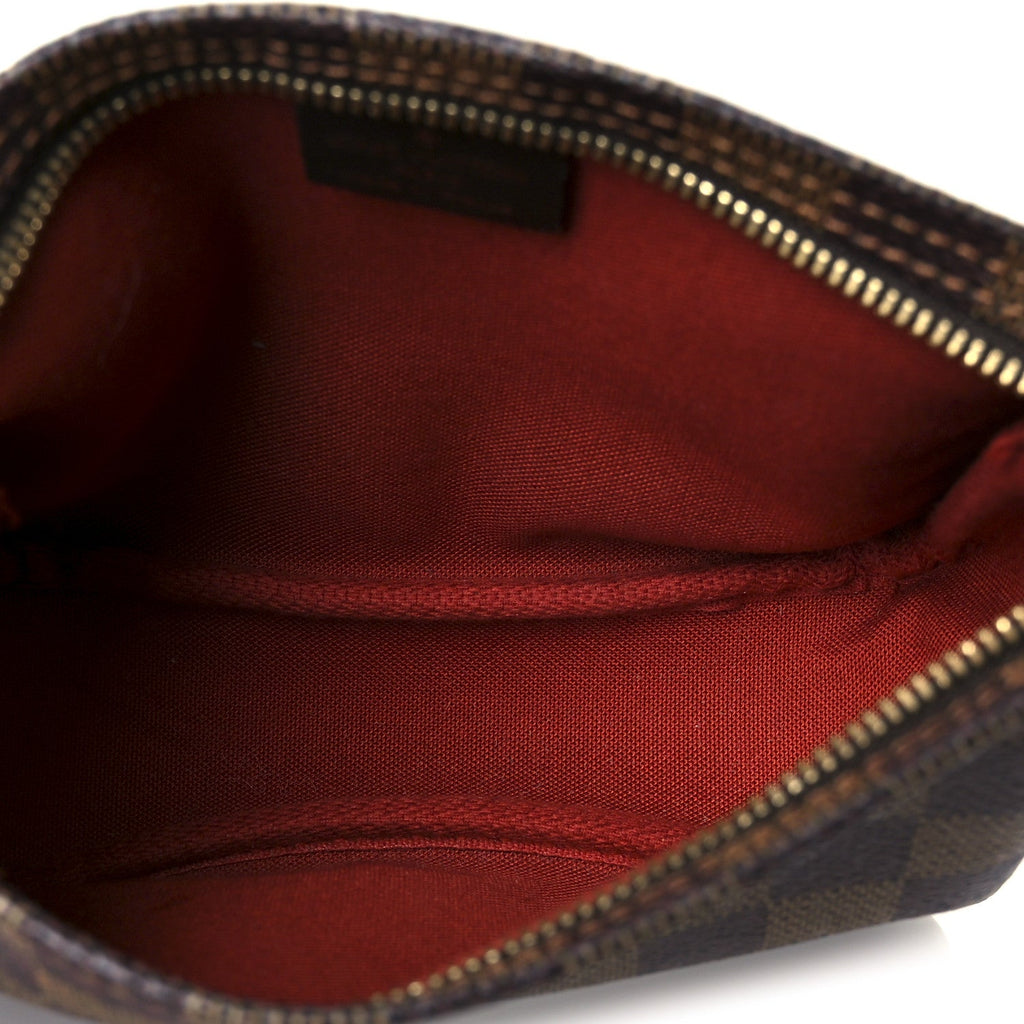 Damier Ebene Trousse Make Up Bag Pochette