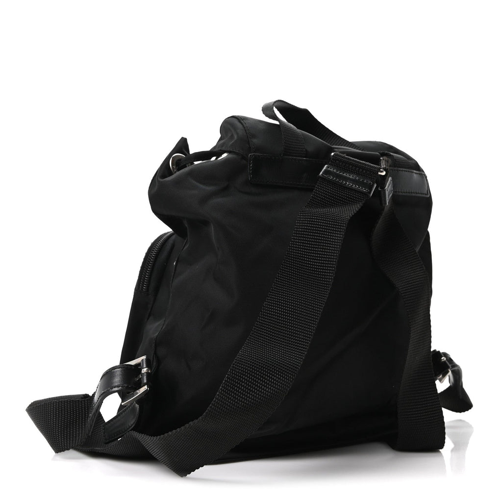 Nylon Vela Small Backpack Black