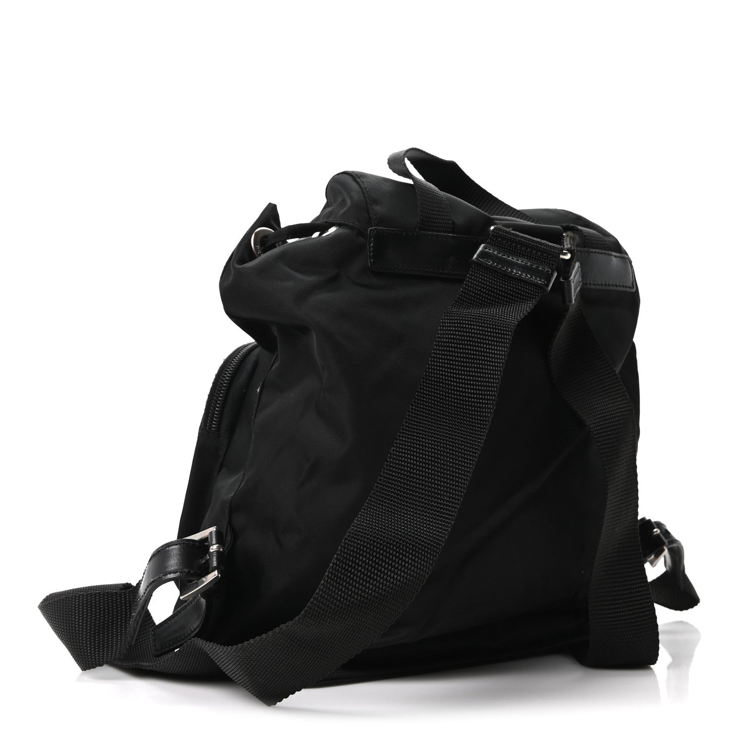 Nylon Vela Small Backpack Black