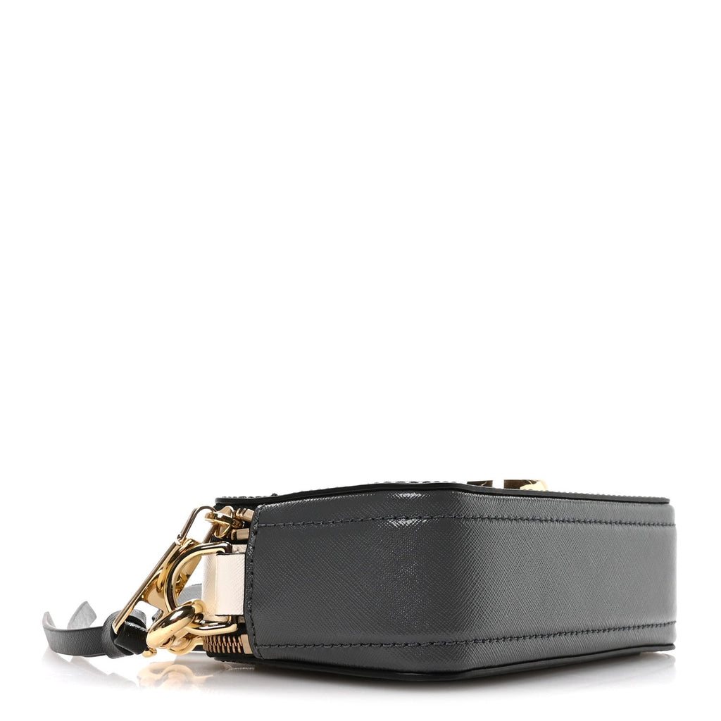 Saffiano Small Snapshot Camera Black Mulitcolor