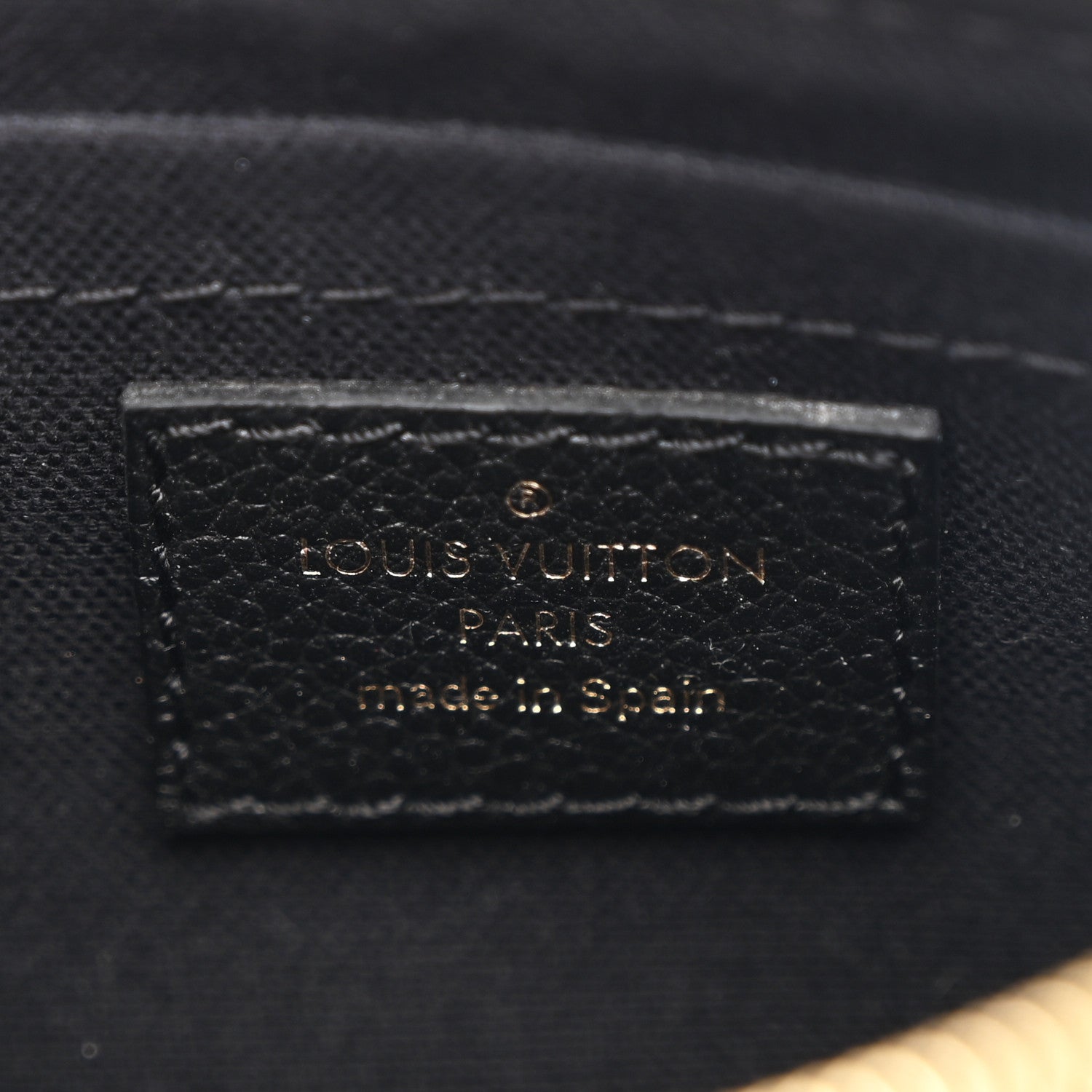 Monogram Pallas Clutch Black