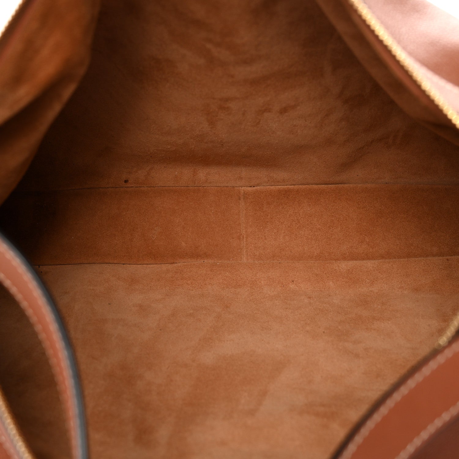 Supple Calfskin Large Romy Shoulder Bag Tan