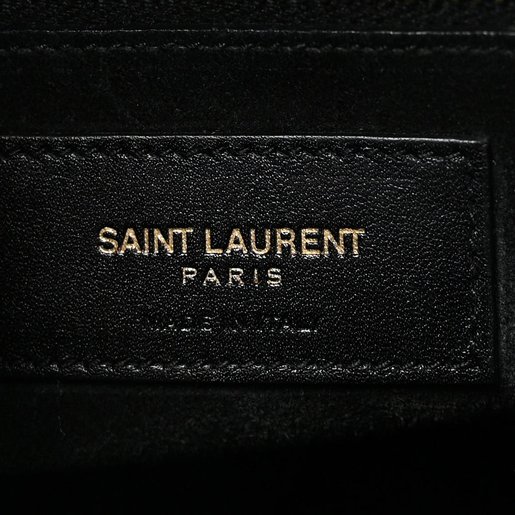 Smooth Calfskin Small Sac De Jour Black