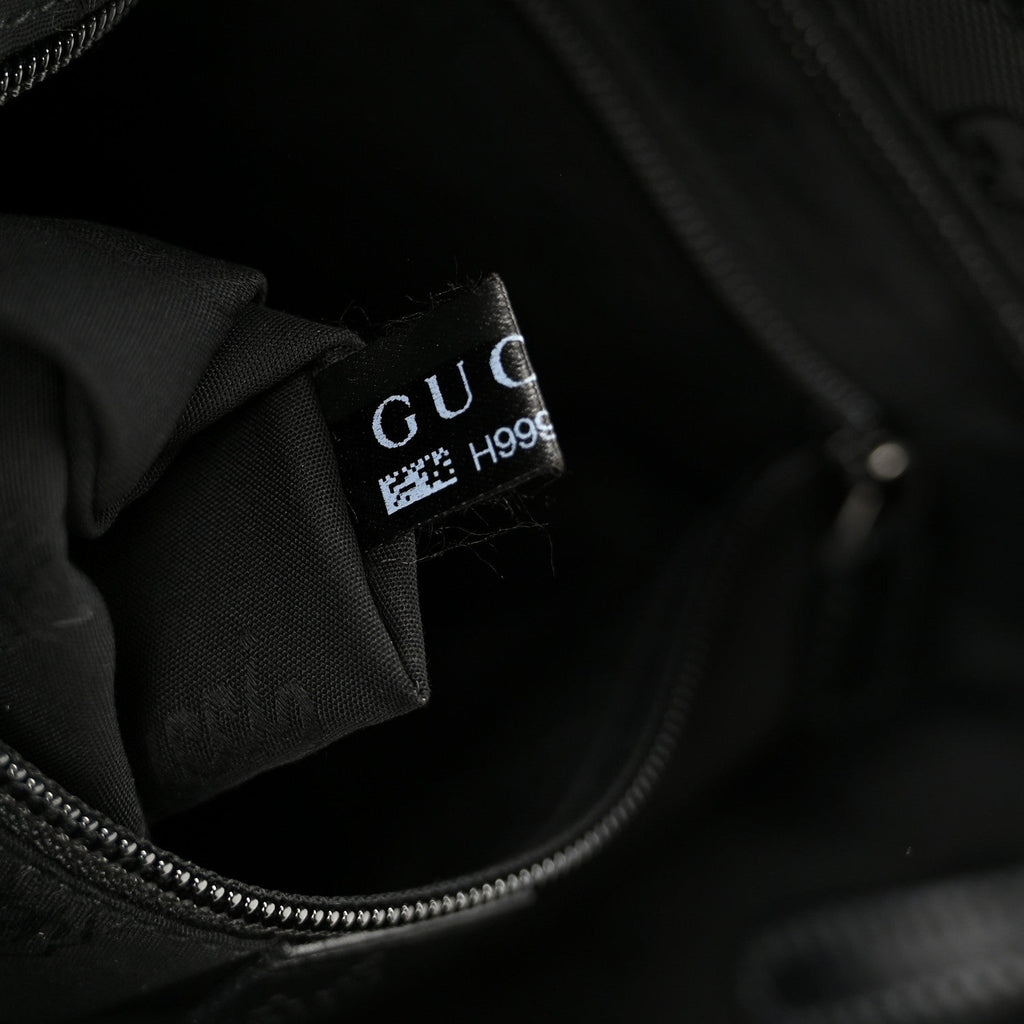 Imprime Monogram Medium Flat Messenger Bag Black