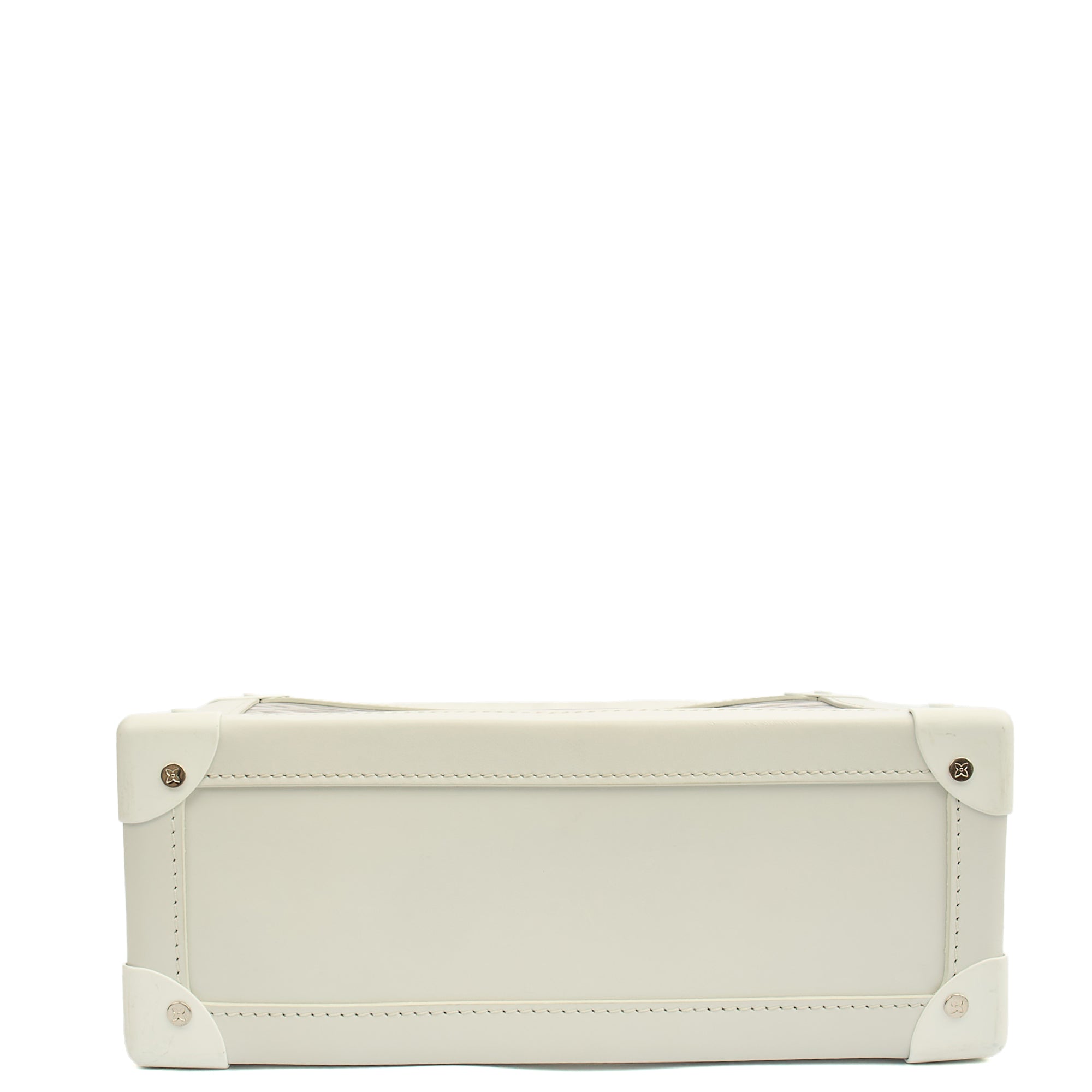 Louis Vuitton Cross Body Soft Trunk  in White, Plastic
