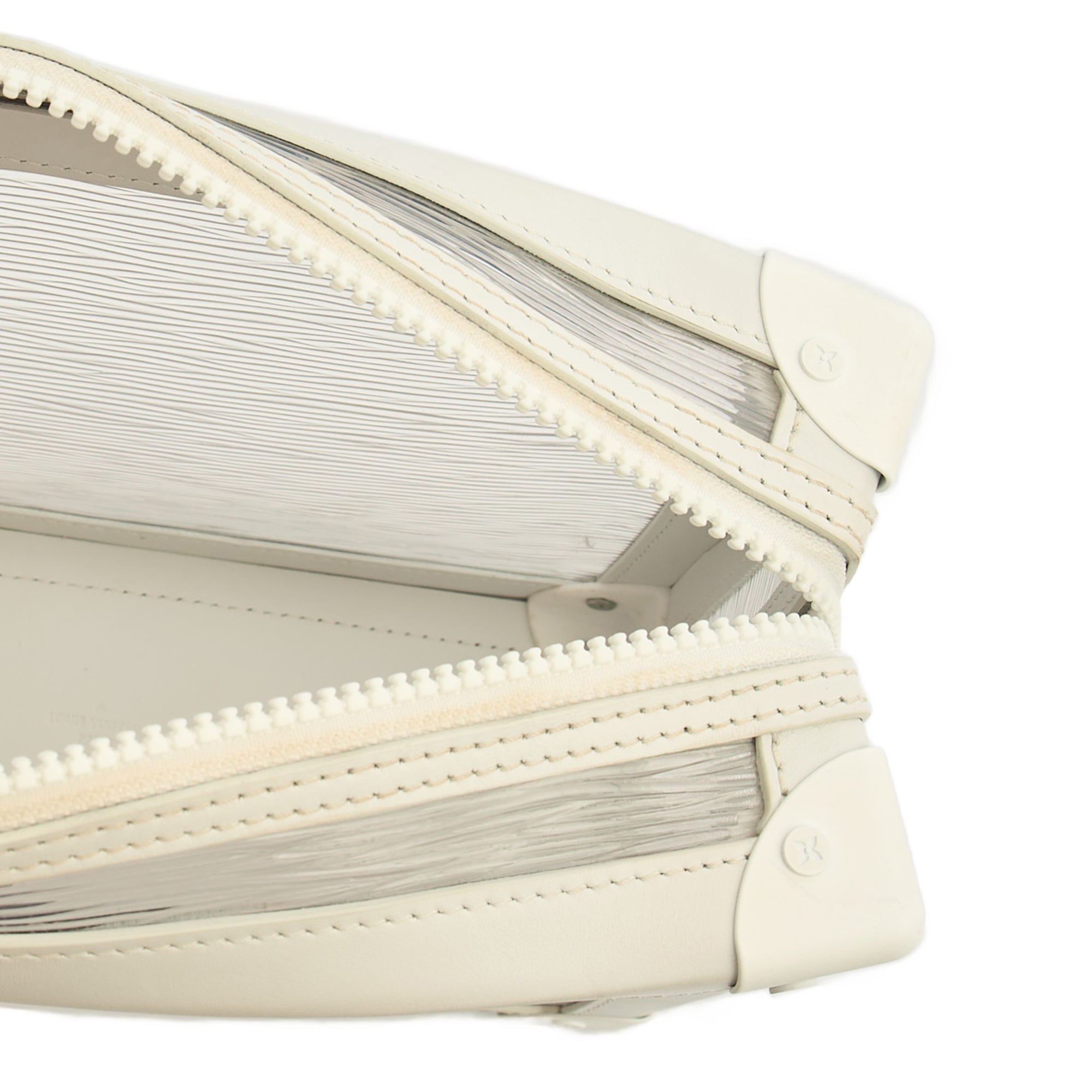 Louis Vuitton Cross Body Soft Trunk  in White, Plastic