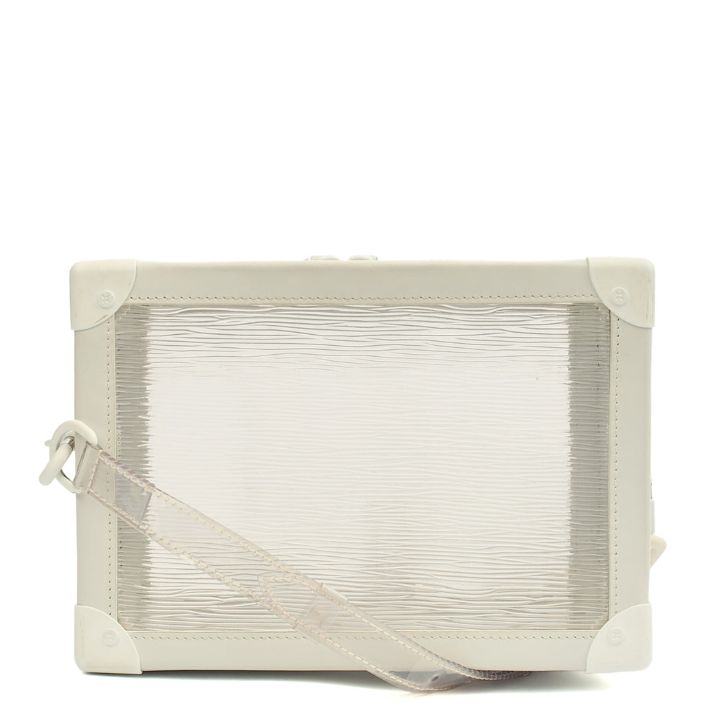 Louis Vuitton Cross Body Soft Trunk  in White, Plastic