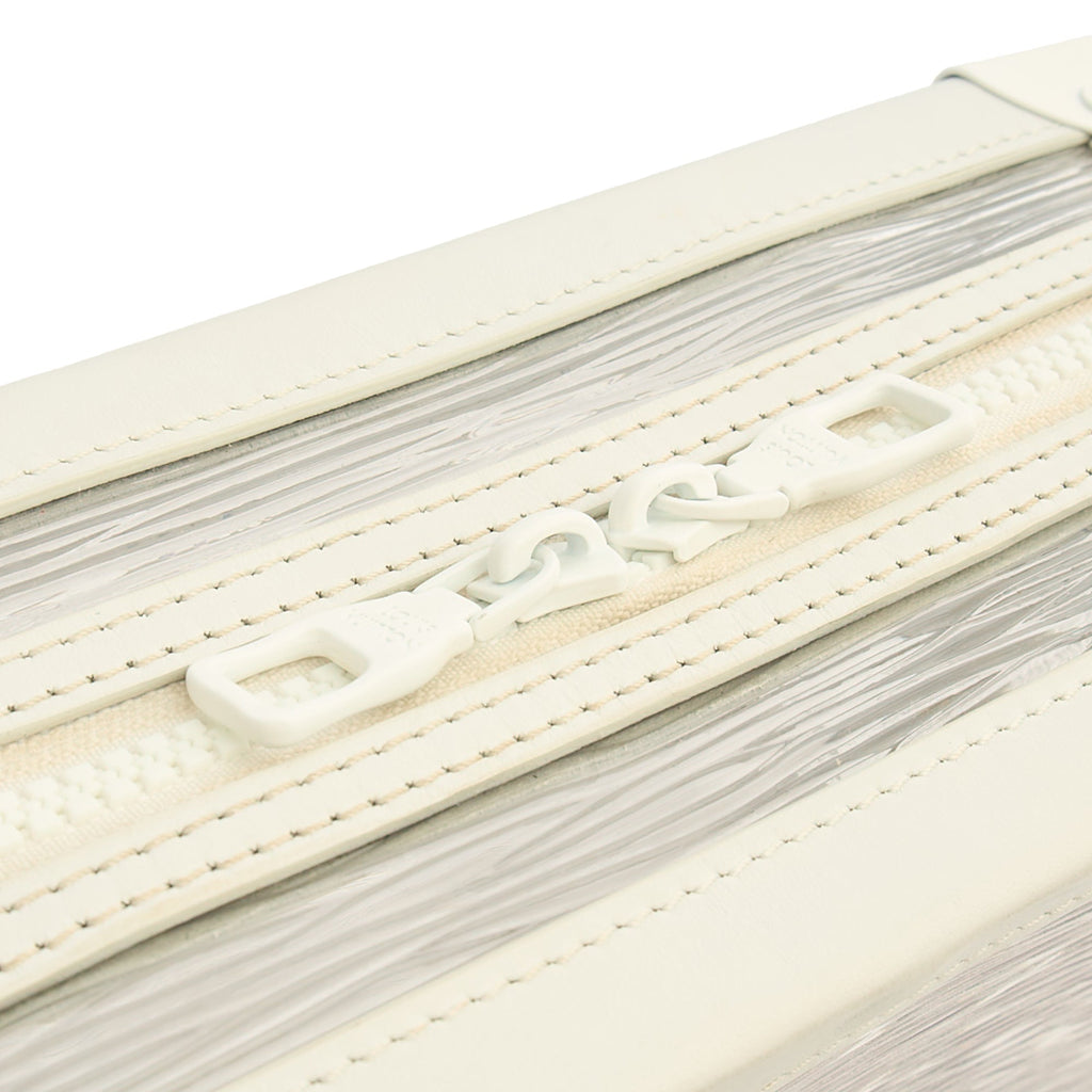 Louis Vuitton Cross Body Soft Trunk  in White, Plastic