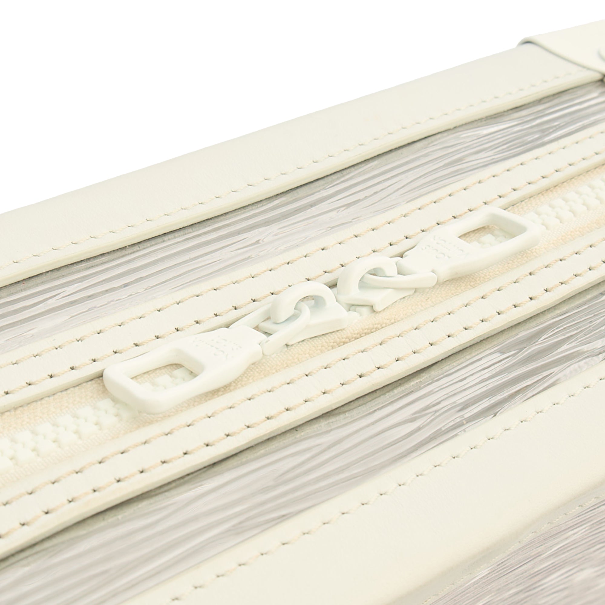 Louis Vuitton Cross Body Soft Trunk  in White, Plastic