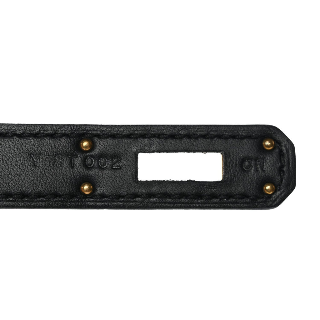 Swift Kelly Cut Clutch Pochette Black