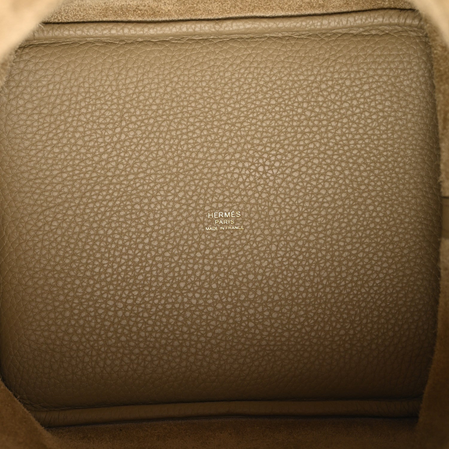 Taurillon Clemence Picotin Lock 22 MM Beige Marfa