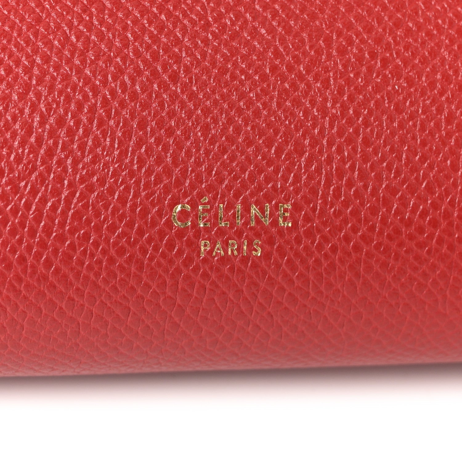 Grained Calfskin Mini Belt Bag Coquelicot