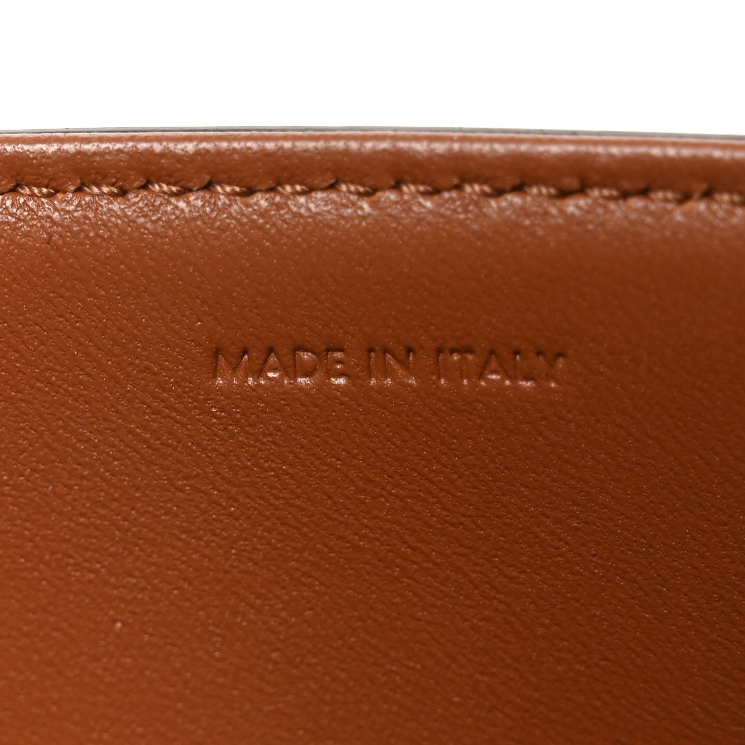 Natural Calfskin Medium Triomphe Tan