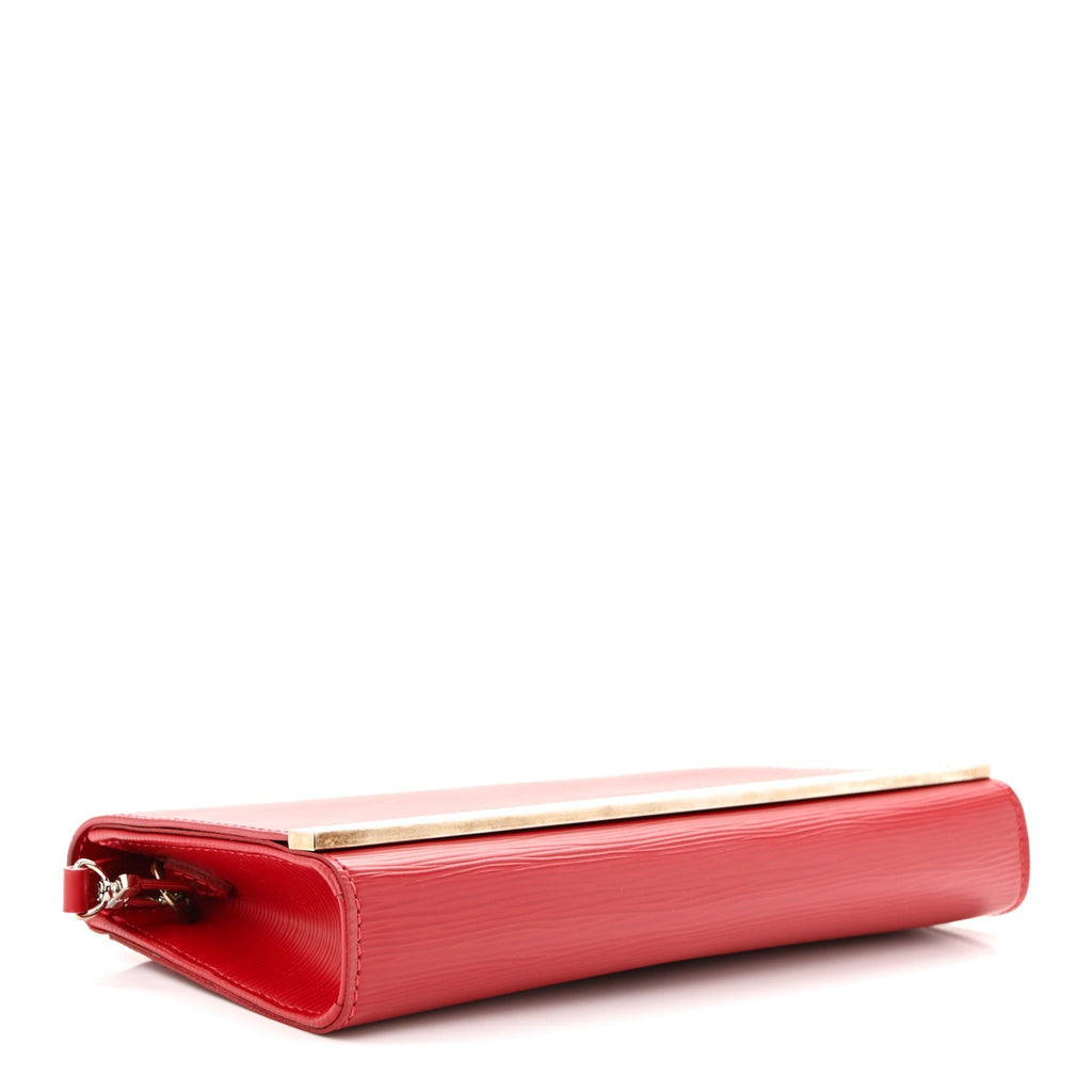 Epi Sevigne Clutch Red