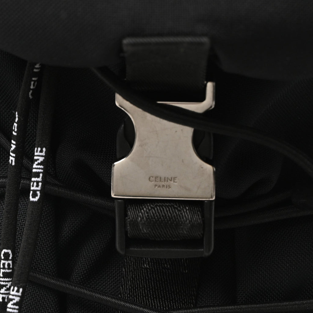 Gabardine Logo Web Trekking Medium Backpack Black