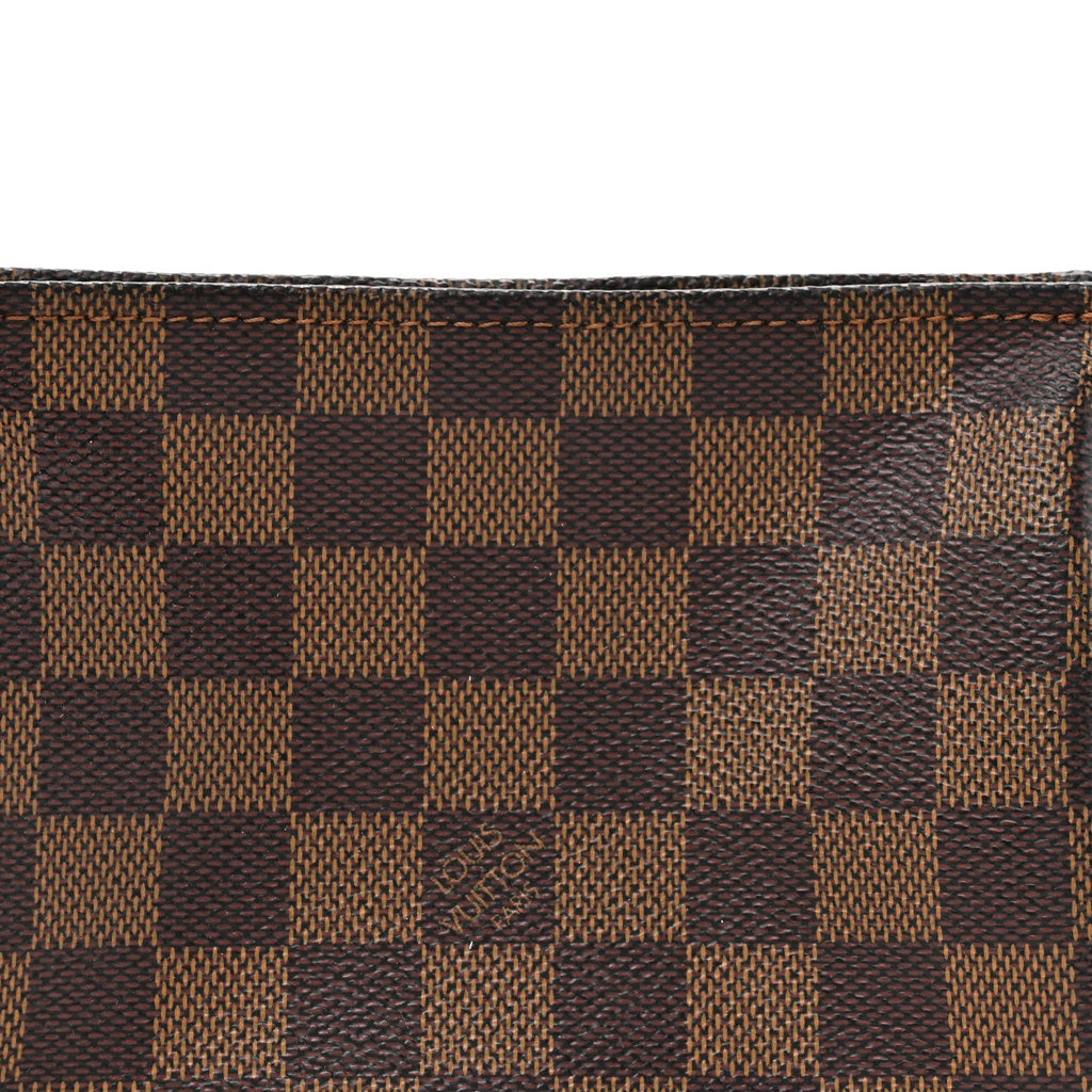 Damier Ebene Trousse Make Up Bag Pochette