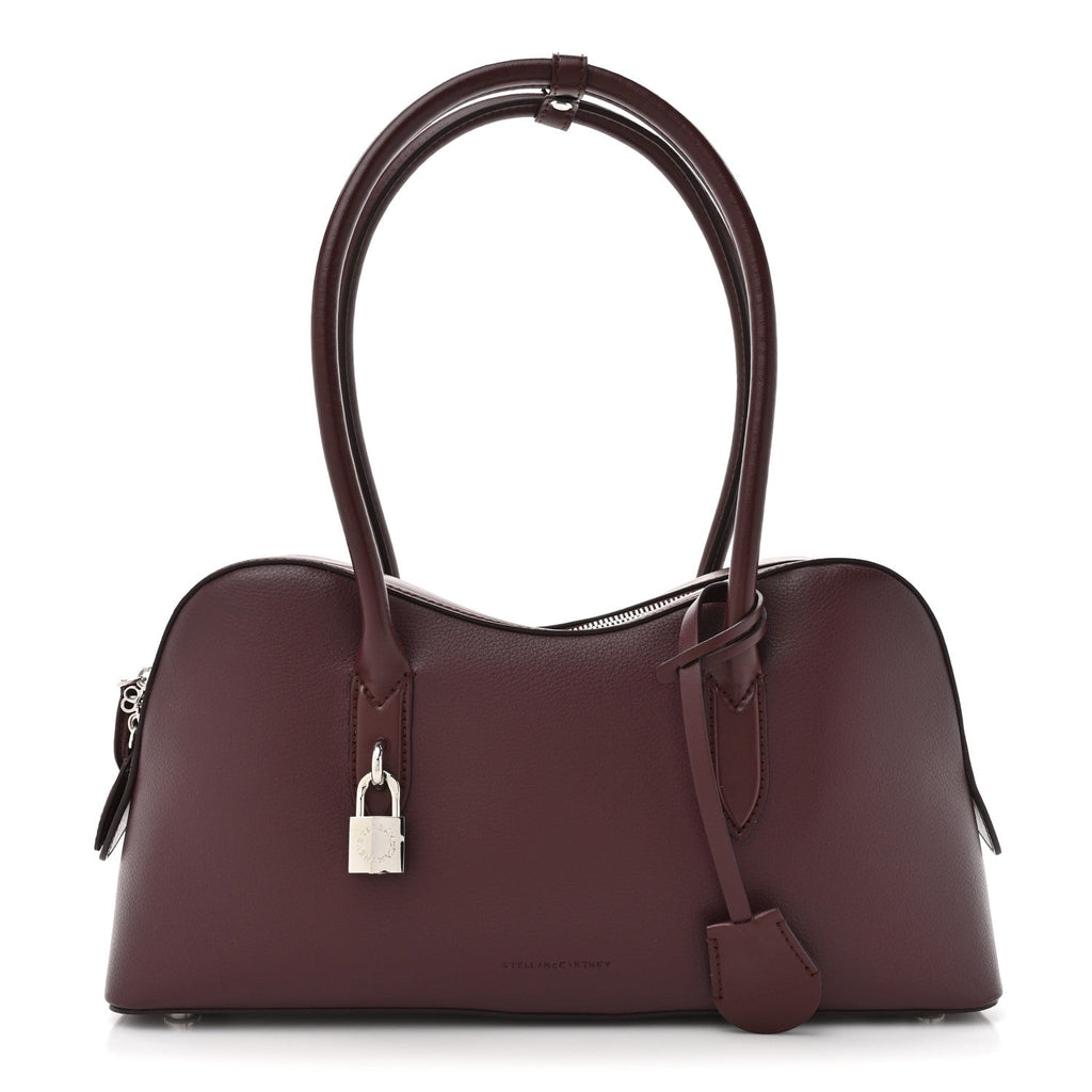 Eco Grainy Alter Mat Ryder Shoulder Bag Bordeaux