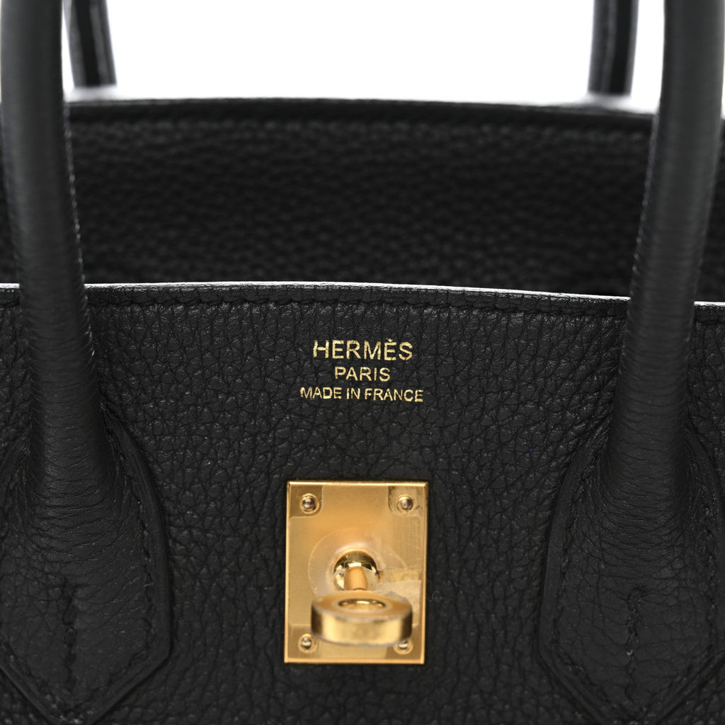 Togo Birkin 25 Black