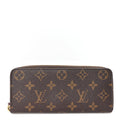 Monogram Clemence Wallet Fuchsia