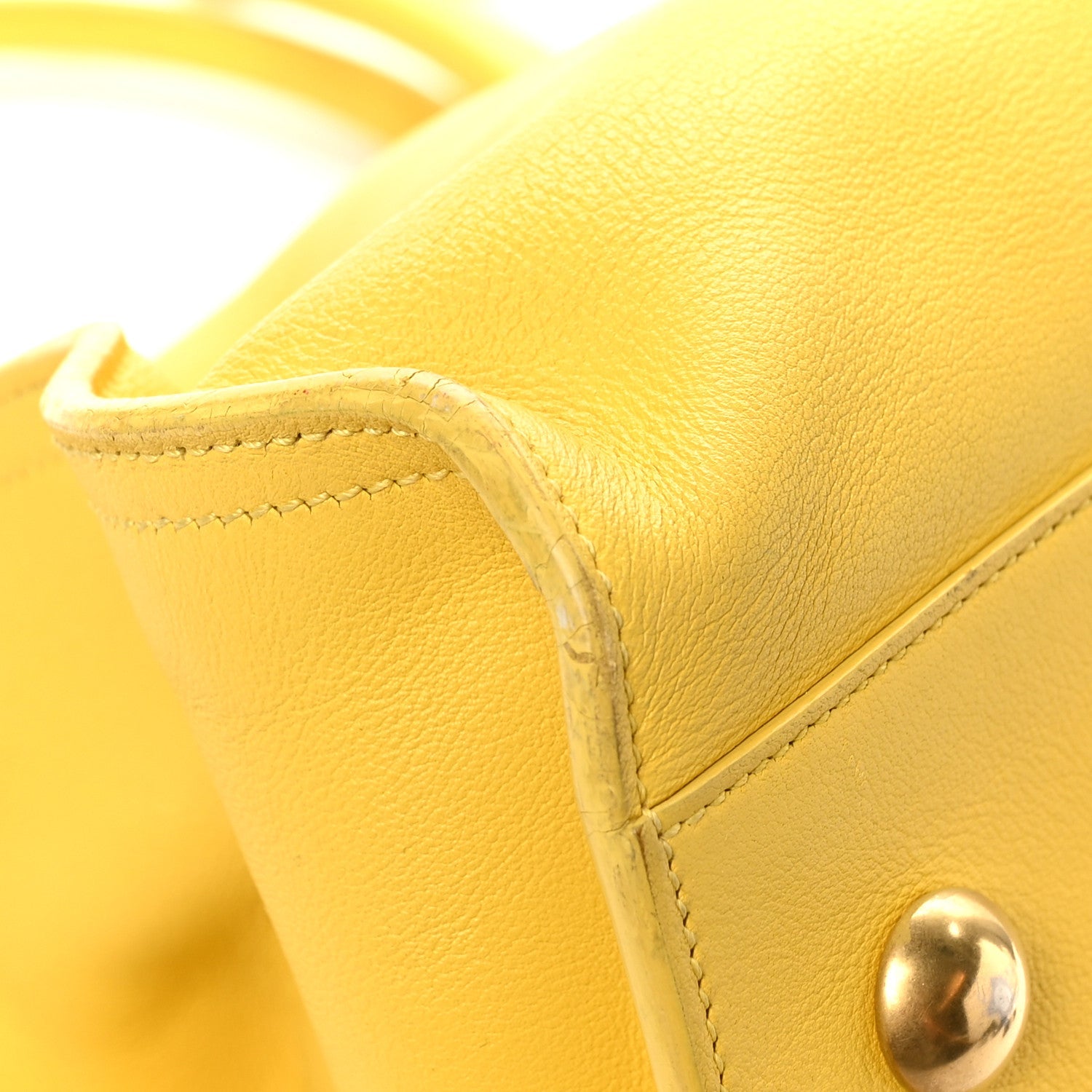 Calfskin Medium Classic Y Cabas Soleil