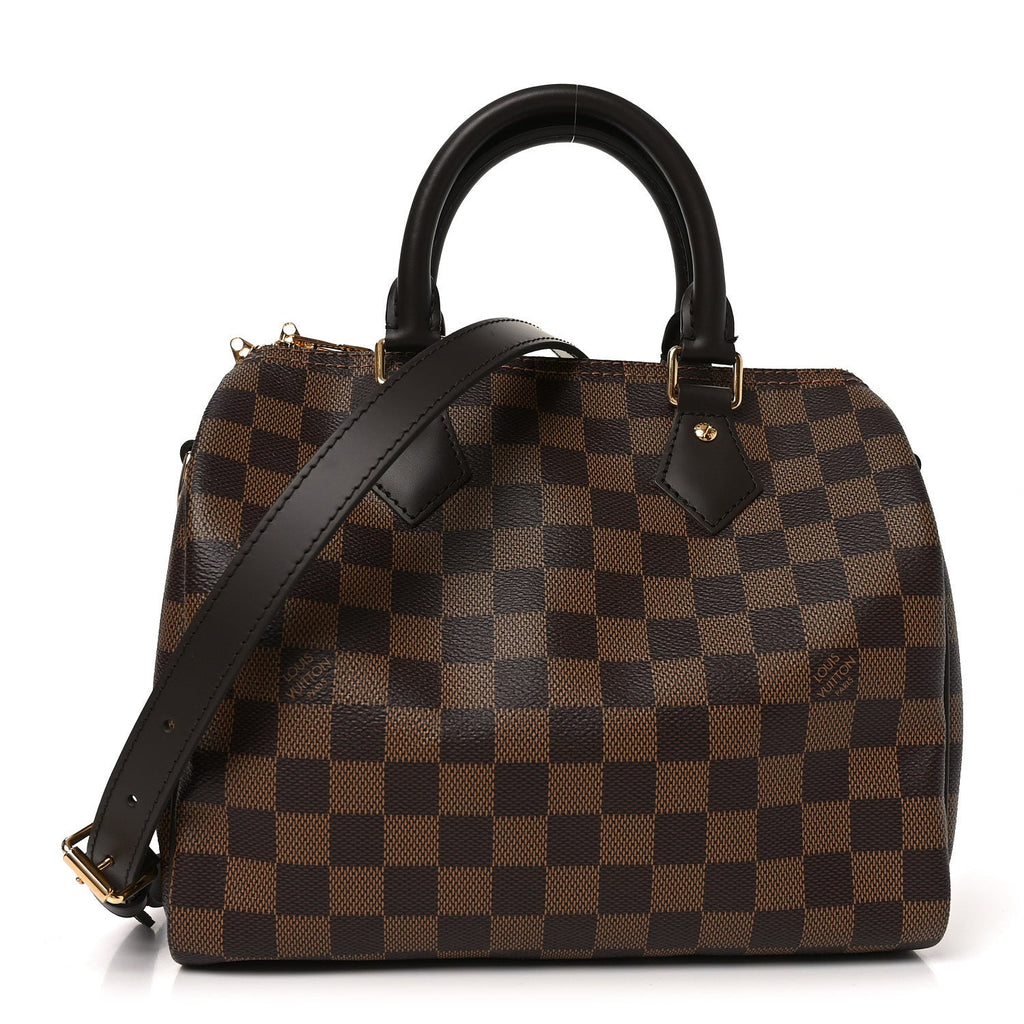 Damier Ebene Speedy Bandouliere 25