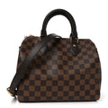 Damier Ebene Speedy Bandouliere 25