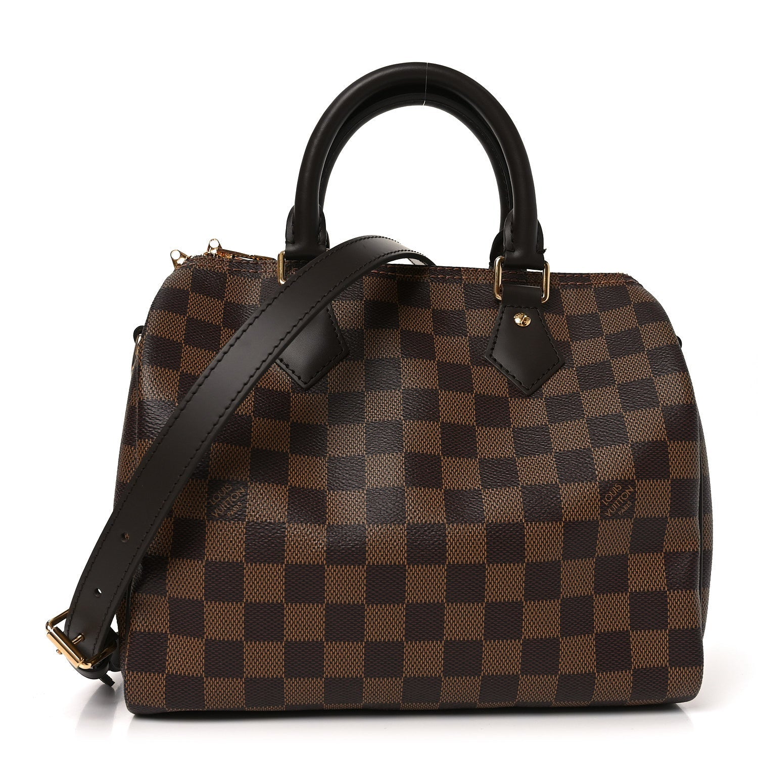 Damier Ebene Speedy Bandouliere 25