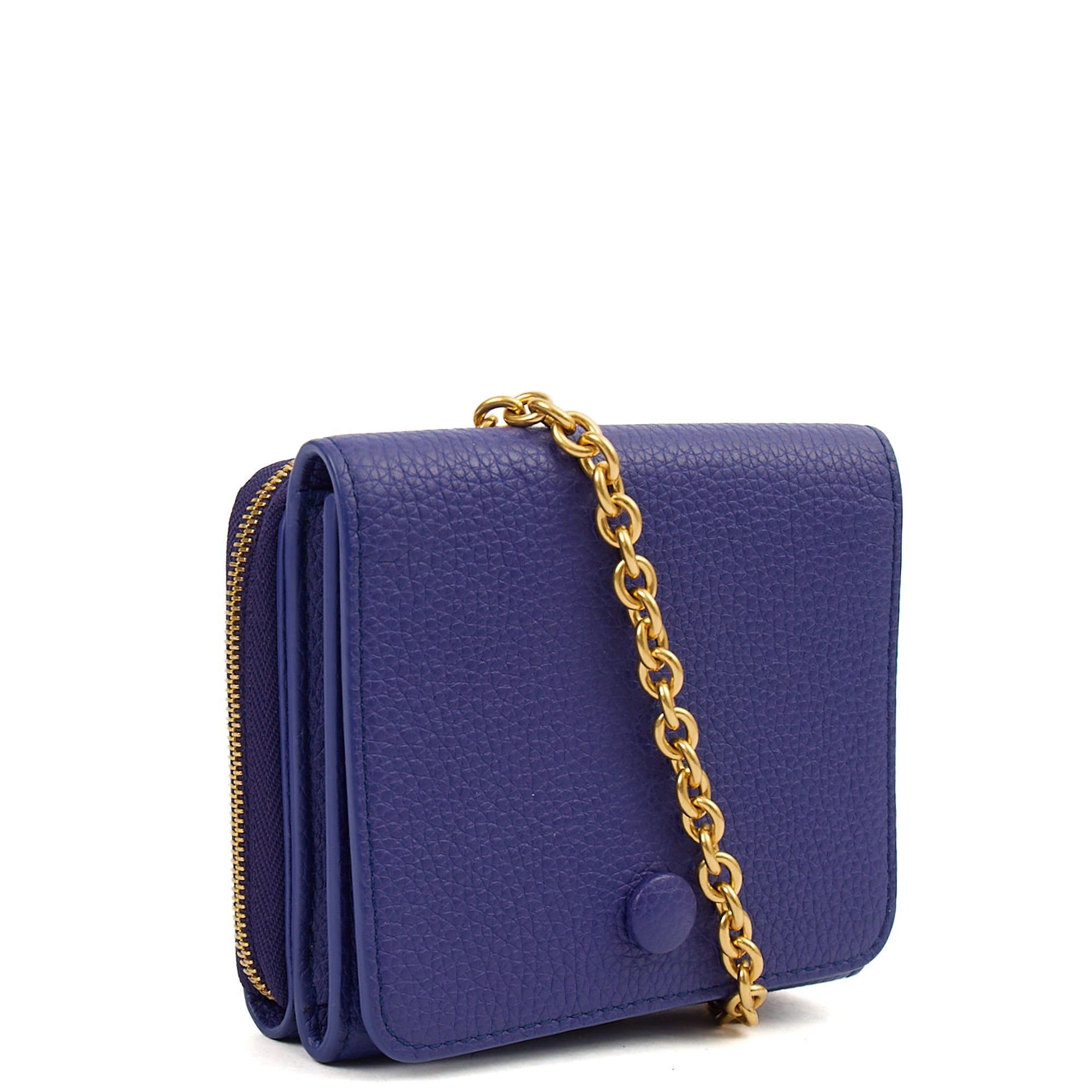 Mulberry Purse Clifton Chain Purse in Amethyst, Leather
