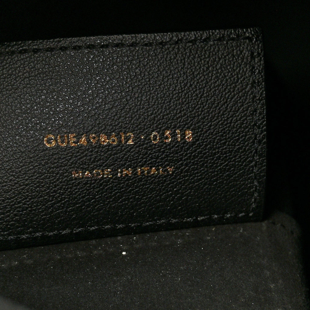 Calfskin Toy Shopping Tote Black