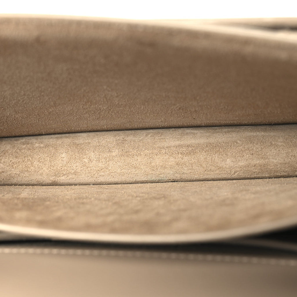 Calfskin Medium Monogram Sunset Dark Beige
