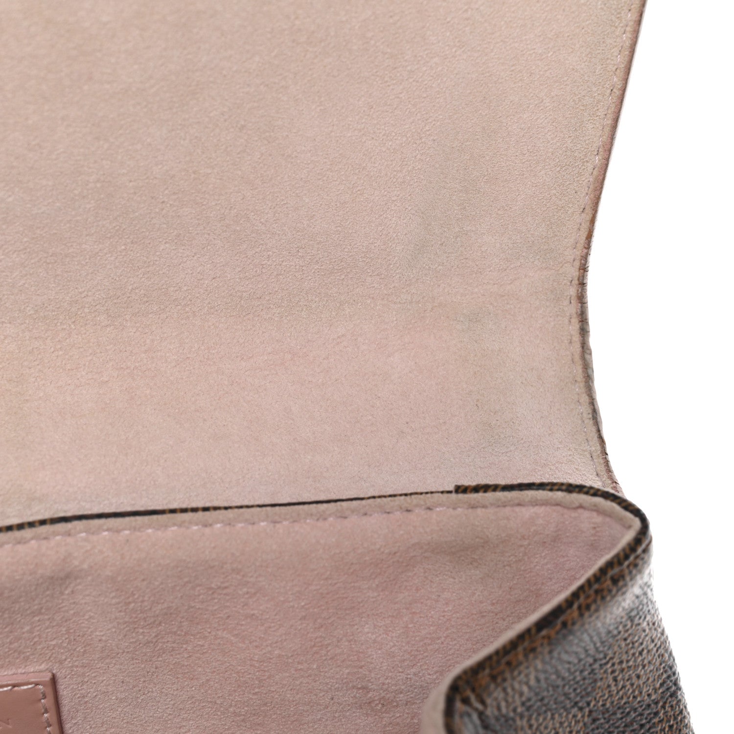 Damier Ebene Caissa Clutch Rose Ballerine