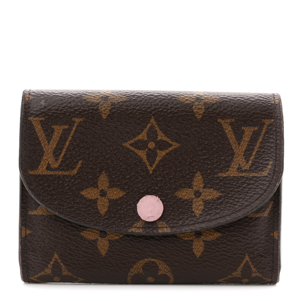 Monogram Rosalie Coin Purse Rose Ballerine