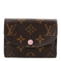 Monogram Rosalie Coin Purse Rose Ballerine