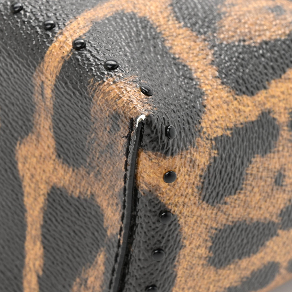Monogram Leopard Camera Box