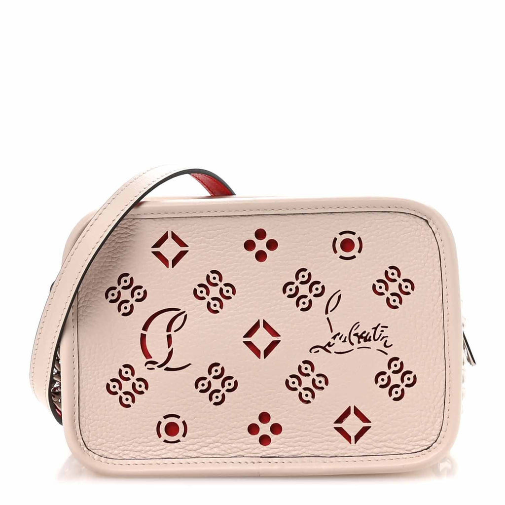 Calfskin Mini Radioloubi Pink