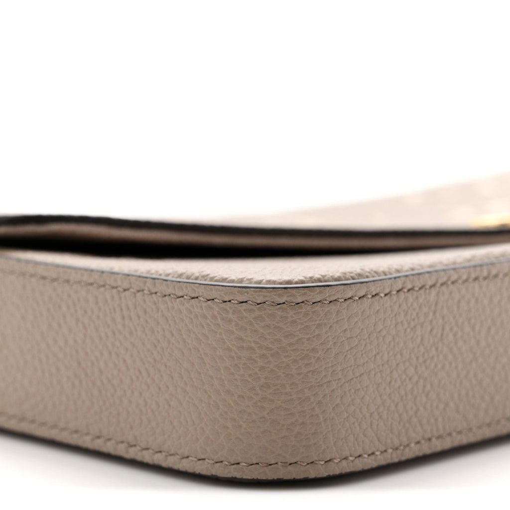 Empreinte Monogram Giant Felicie Pochette Tourterelle Creme