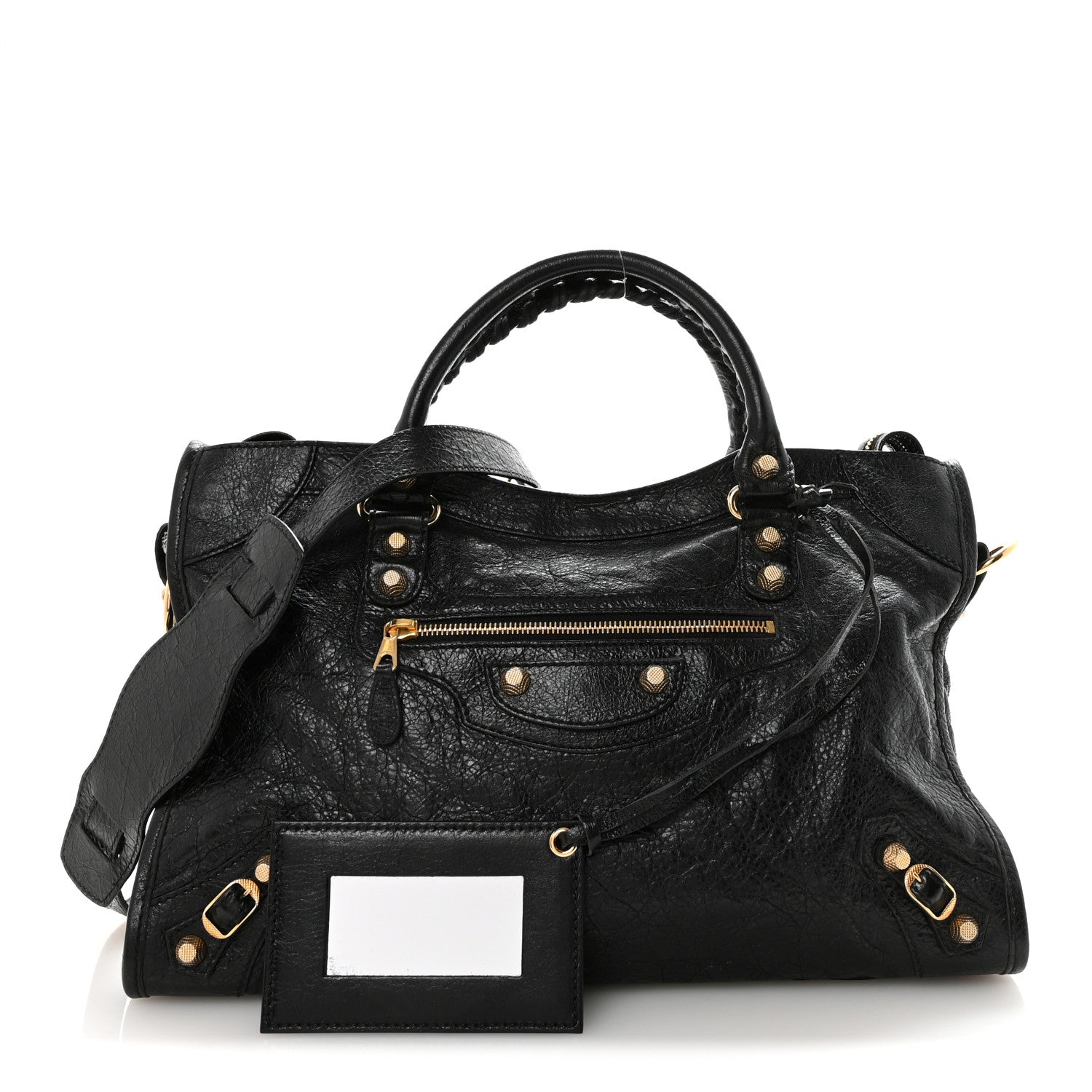 Agneau Giant 12 Gold Hardware City Black